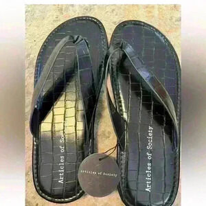 Articles Of Society NWT Luca Sandal for Women Size 9 Black beach summer